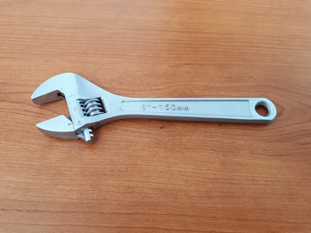 Adjustable Screw Wrench (Forged Steel)